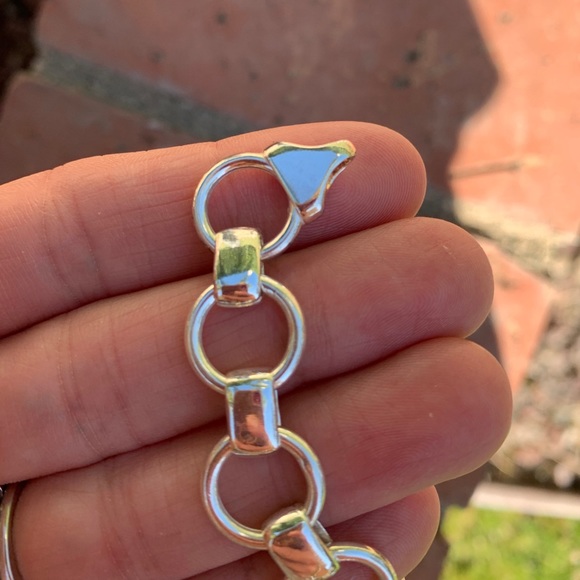 Silver Loop Bracelet - Picture 6 of 7